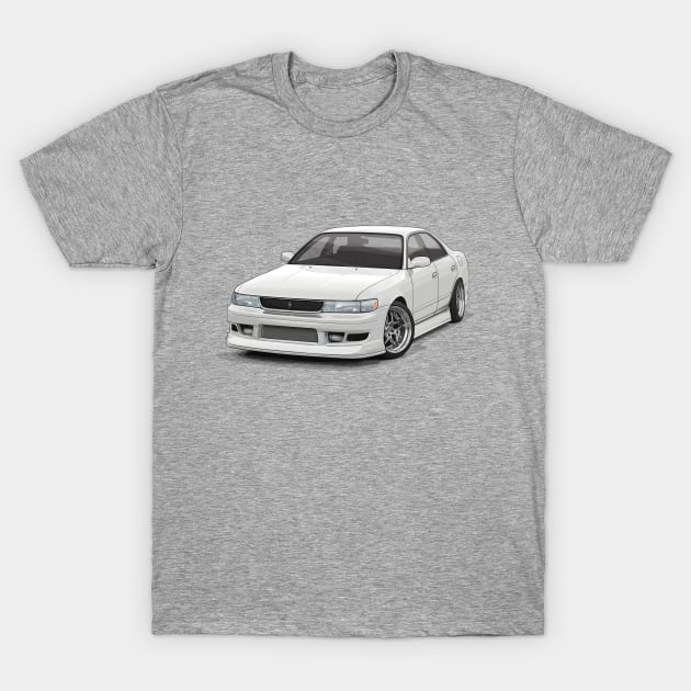 Chaser JZX90 illustration T-Shirt by ArtyMotive